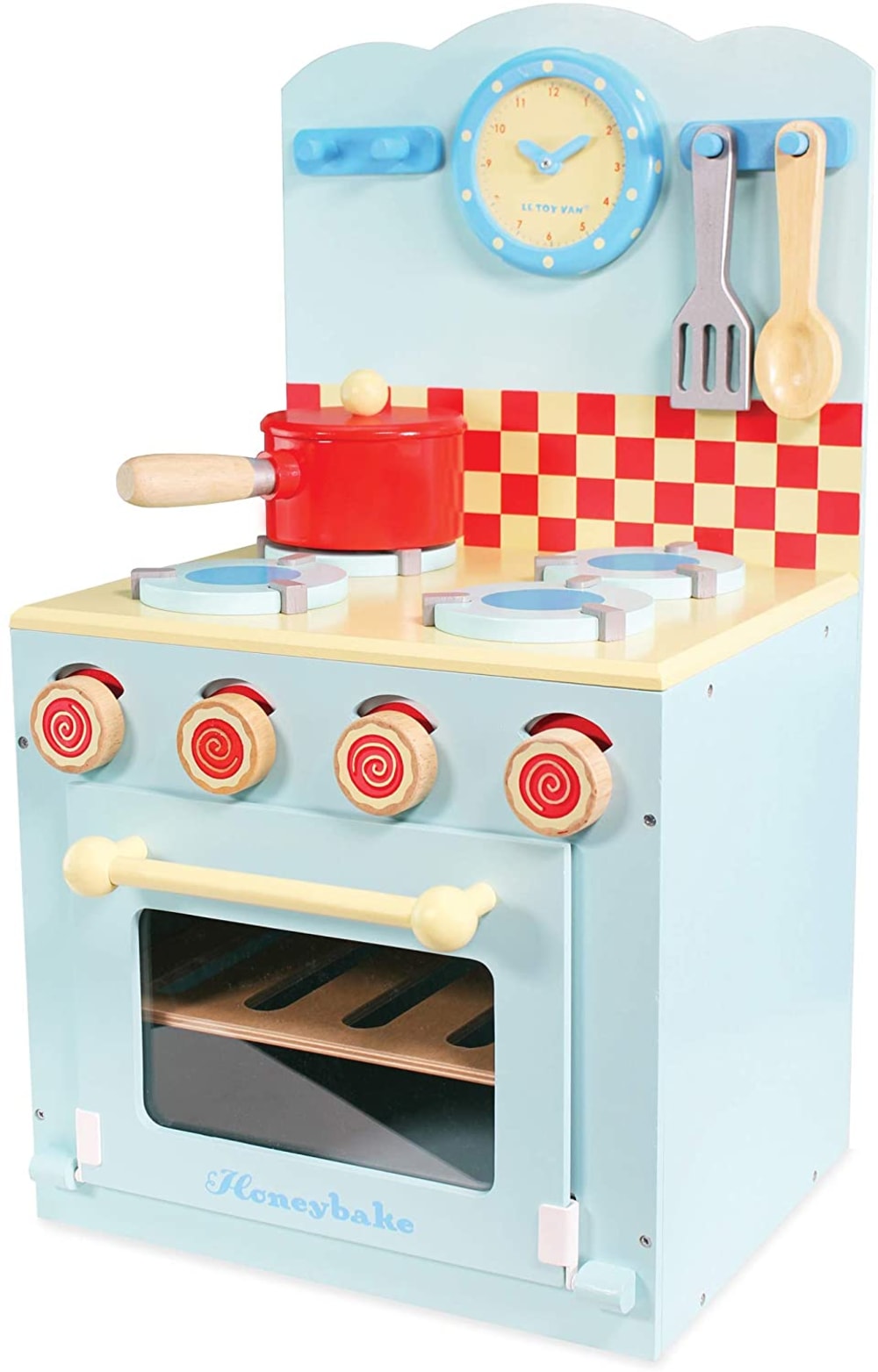 Le Toy Van Backofen und Herd Set Blau BLAU HOLZ Kinder
