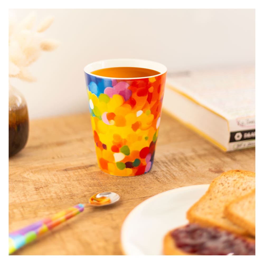 Mug  45 cl  multicolore porcelaine de chine 12 x 0 x 6 cm - Maisons du Monde