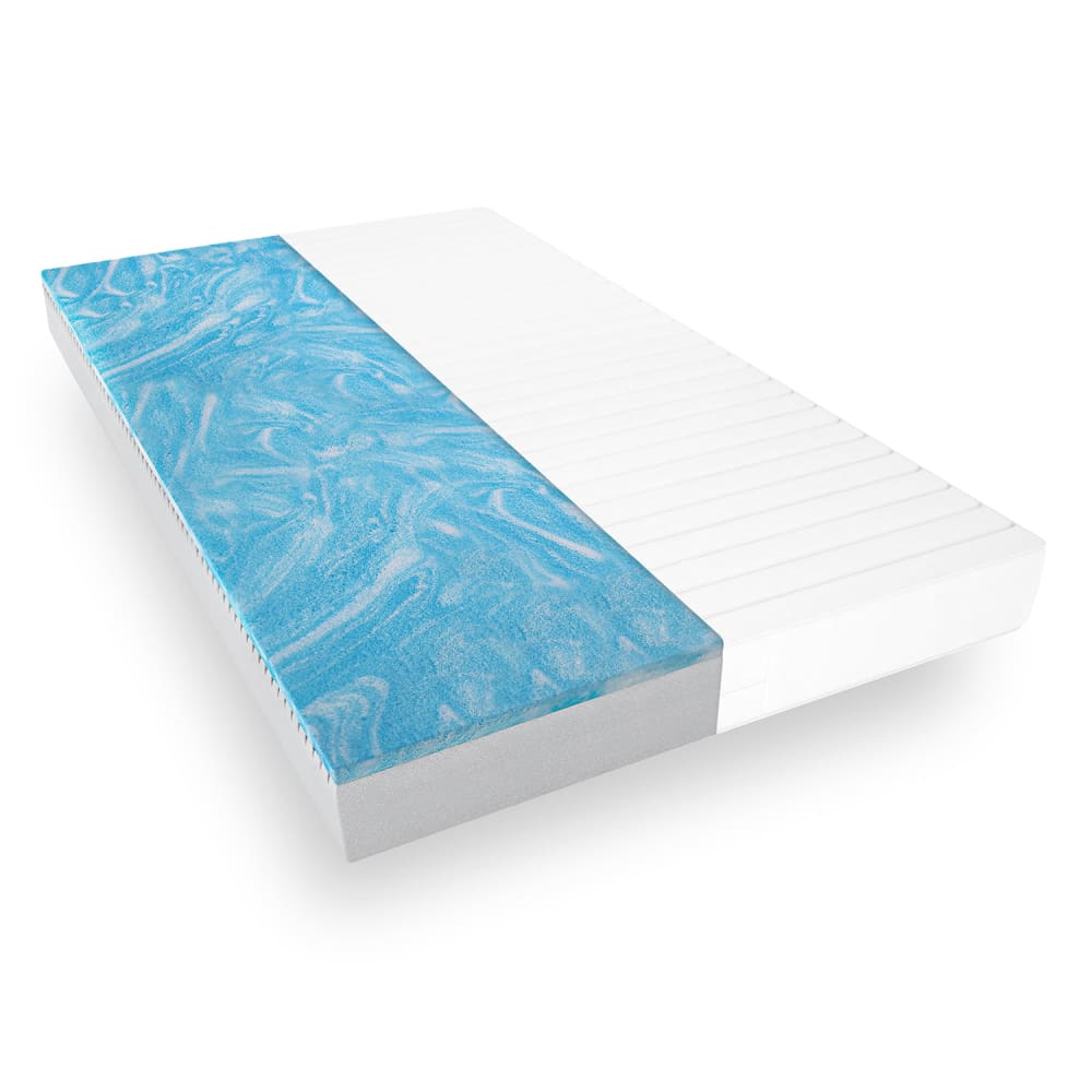 Matelas 120x200 confortable, Mousse gel, Matelas ferme, Épaisseur 16cm