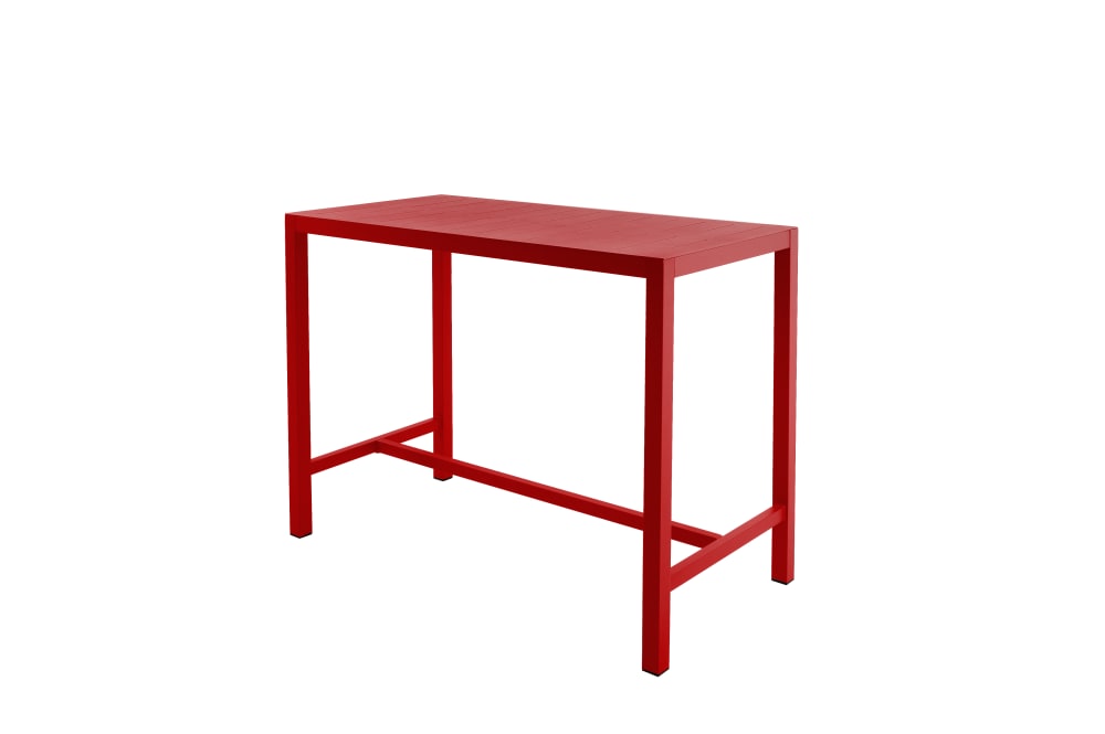 Table de bar 4 personnes - aluminium