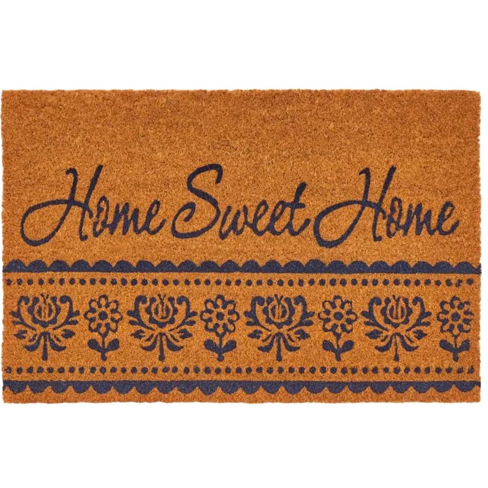 Paillasson coco Home Sweet Home 60x40x1.5cm