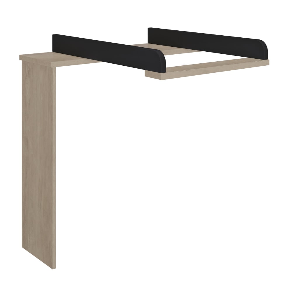 Galipette - Plan à langer effet bois chêne blond/noir écoconçu