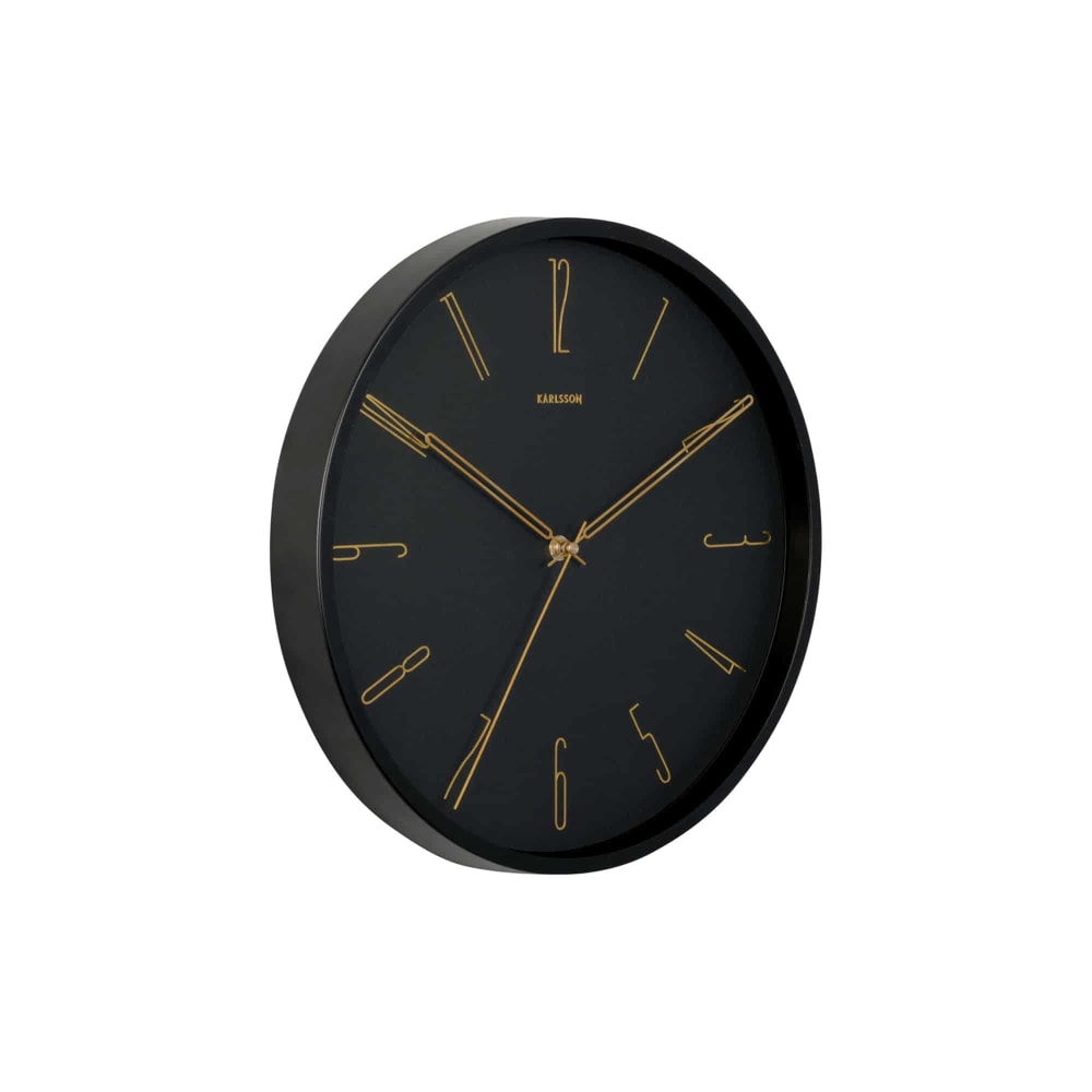 Horloge murale fer noir ø35cm - Maisons du Monde