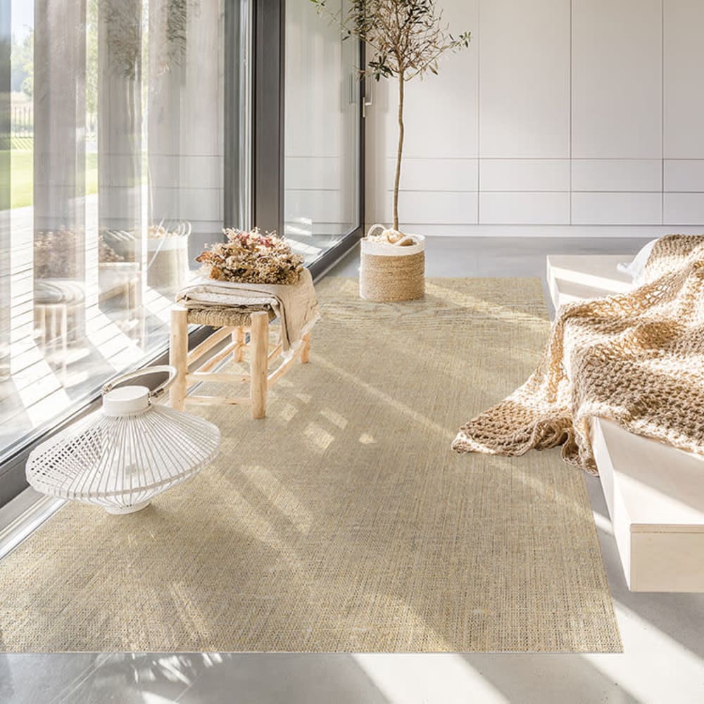 Alfombras vinílica imitación rafia 143x97cm - Maisons du Monde