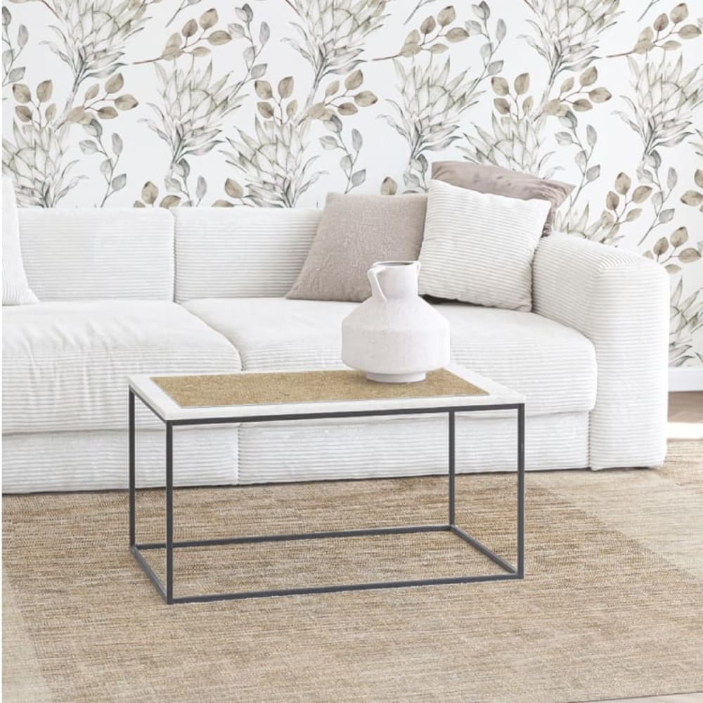 Vinylteppich aus Bastimitat, Mehrfarbiger150x65cm - Maisons Du