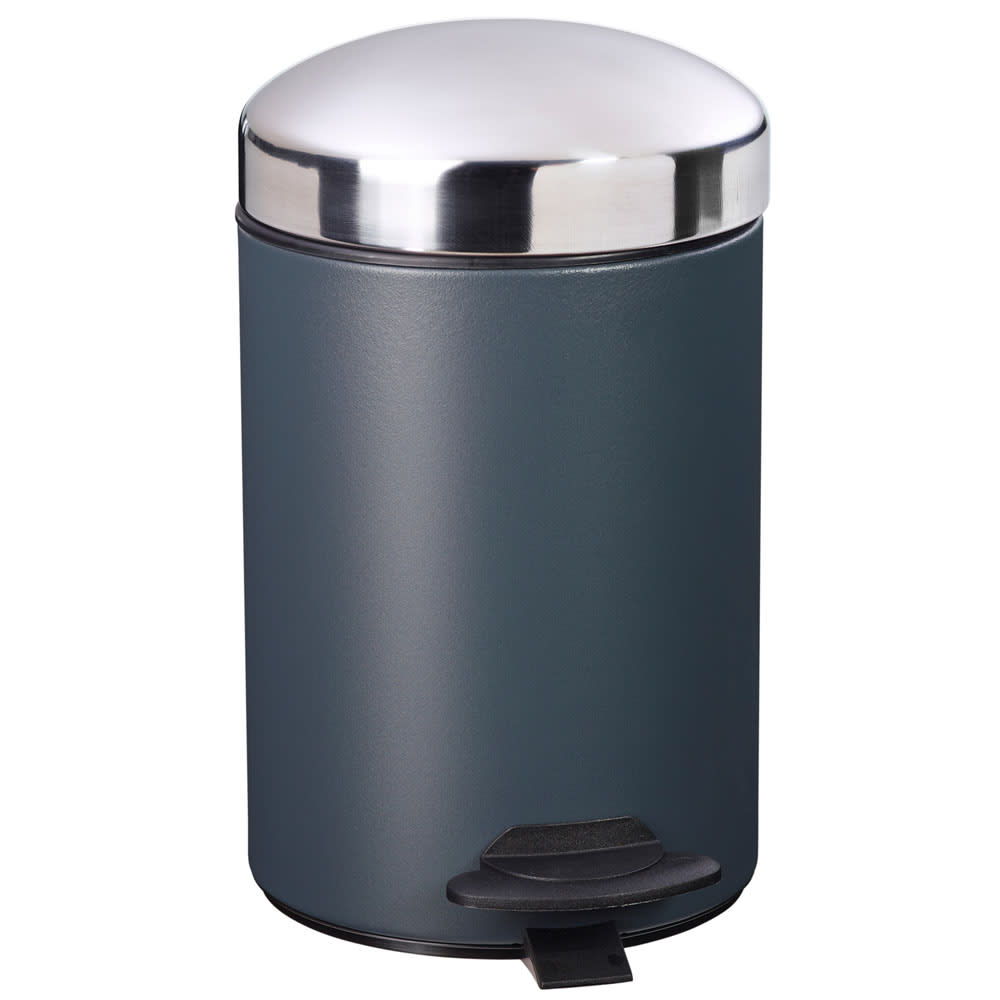 Poubelle de salle de bain à pédale 3l et 40 sacs poubelle 5l - Maisons du Monde