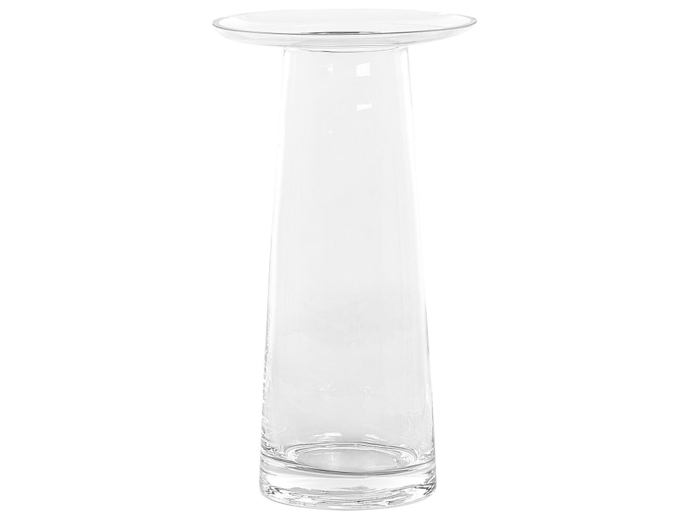 Beliani Blumenvase aus Glas 26cm, transparent style classic chic - Glas