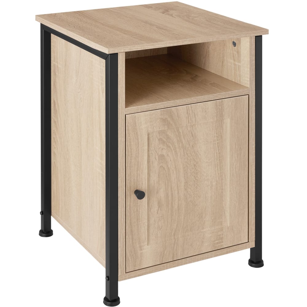 Table de chevet Style industriel 40 x 42 x 605 cm Bois clair