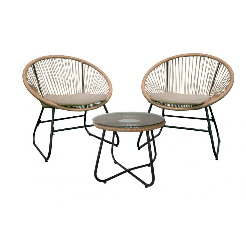 Salon+de+Jardin+2+Places+Menia+Resine+Corde+Acier+Beige