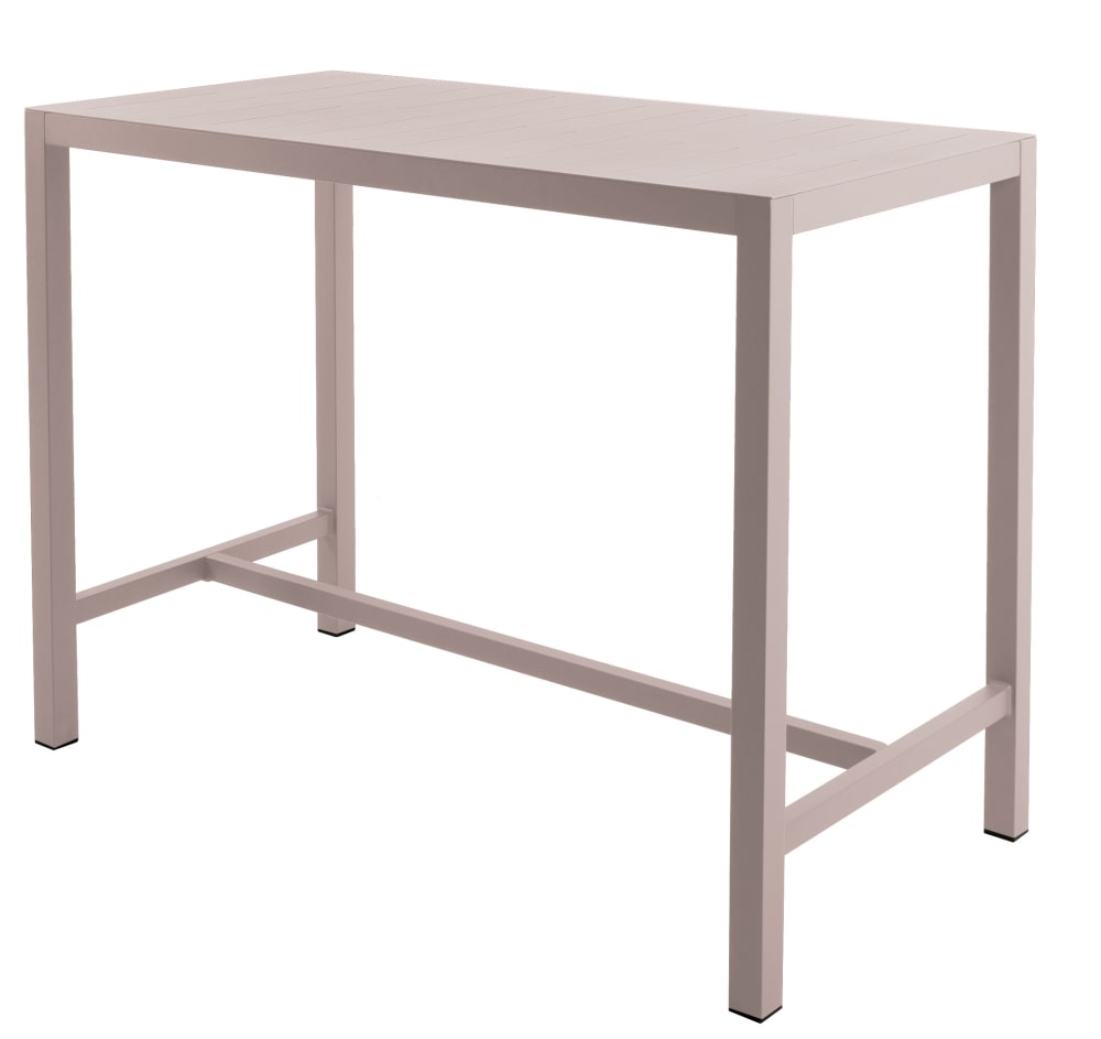 Table de bar 4 personnes - aluminium