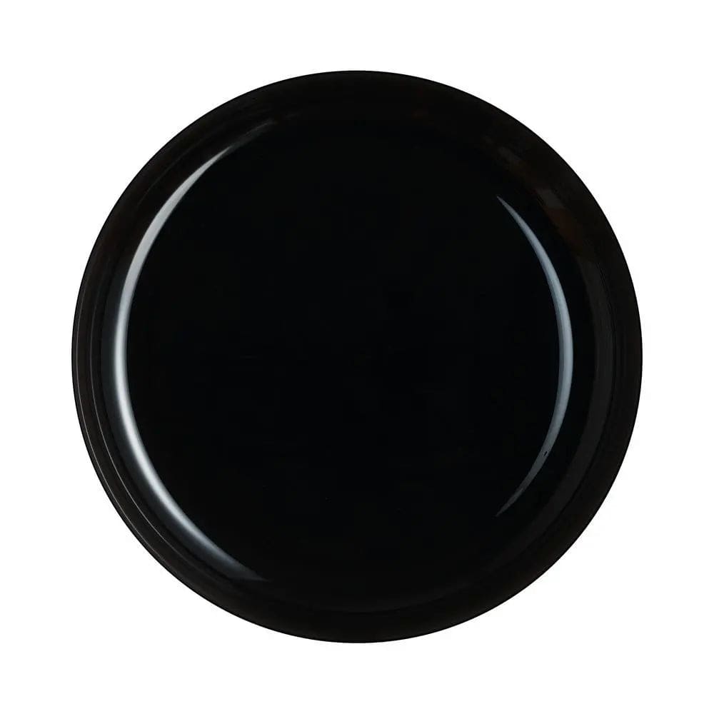 6 assiettes creuses à mezzé 29cm noires