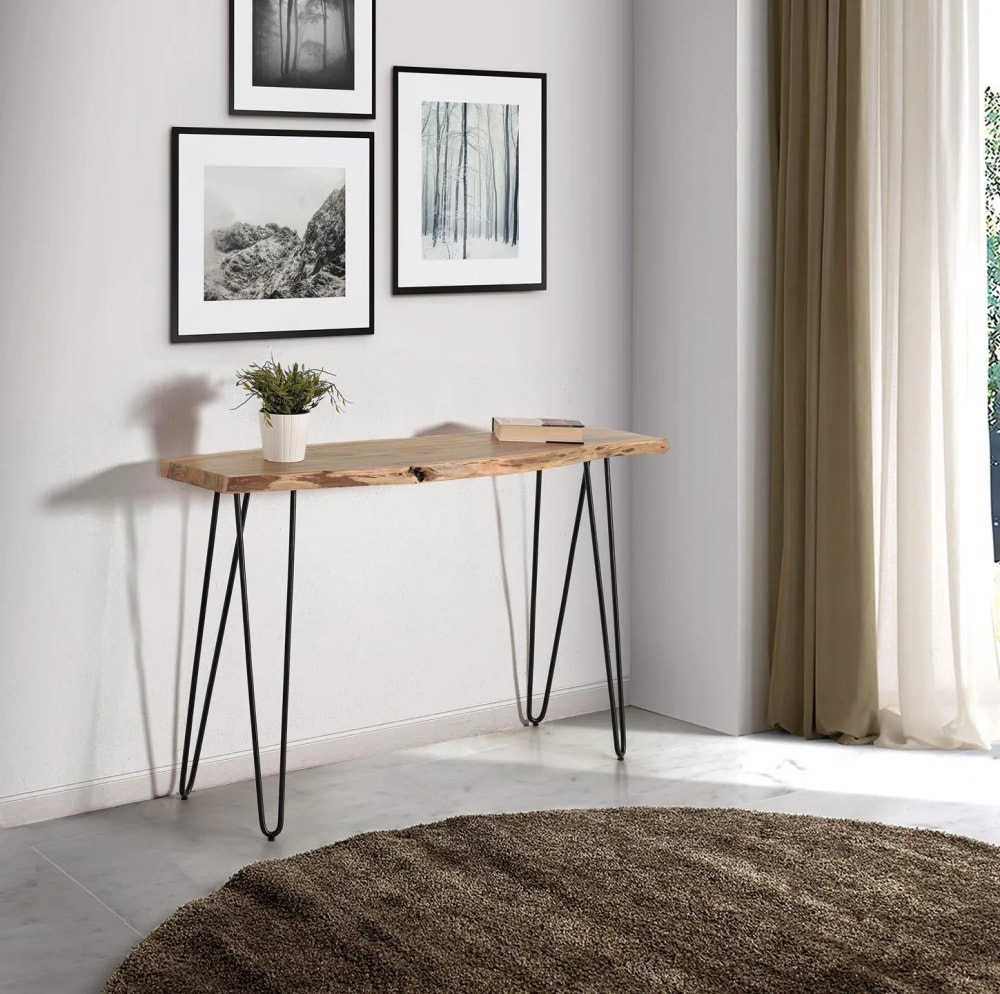 Consola fabricada en madera maciza de acacia - Maisons du Monde