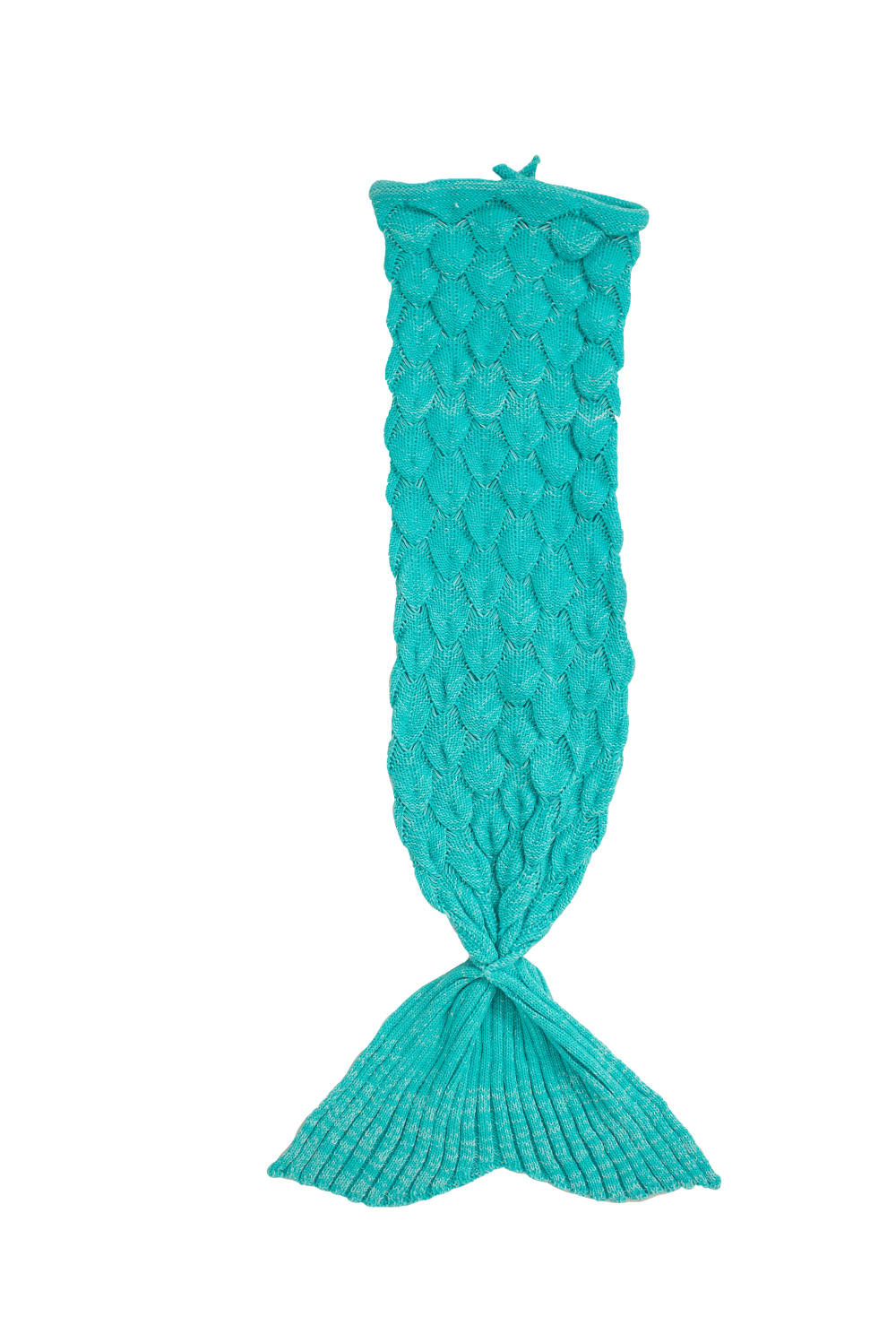 Coperta a squame di sirena turchese 70X140 cm (TAGLIA M) - Verde - Acrilico