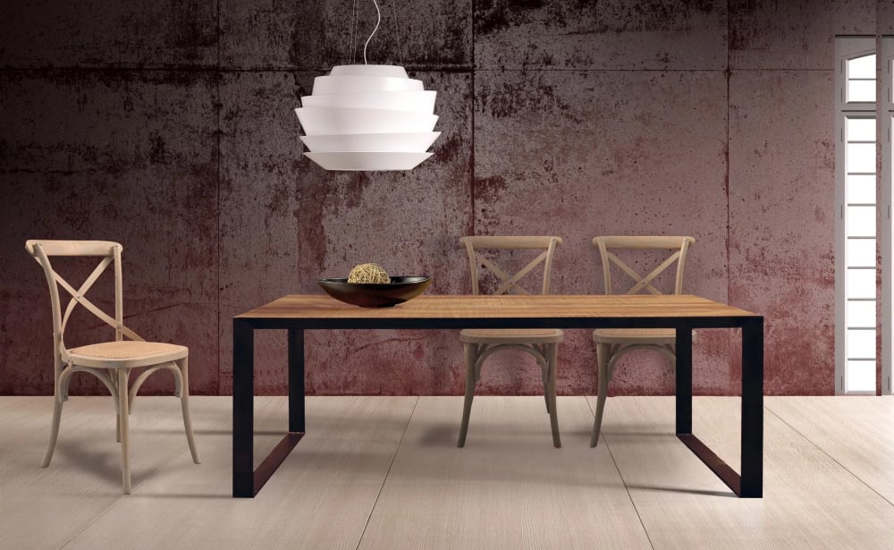 Tisch aus Mangoholz und Eisen - Maisons Du Monde