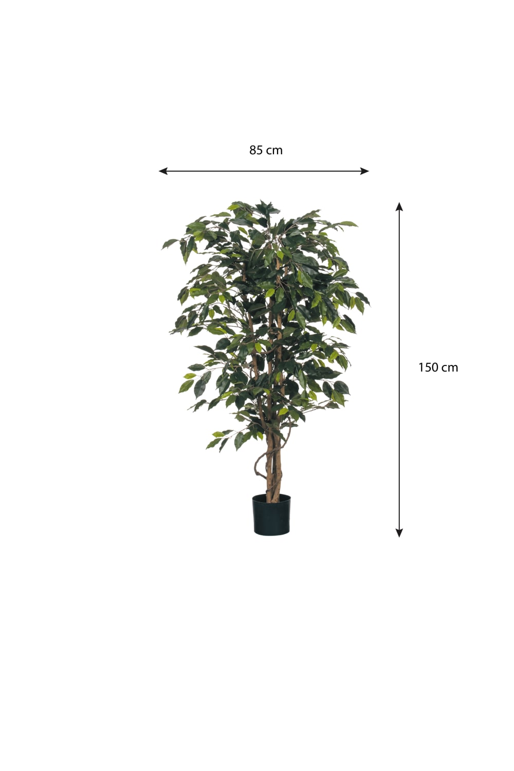 Plante artificielle Vert Polyester H150xl85xL85cm