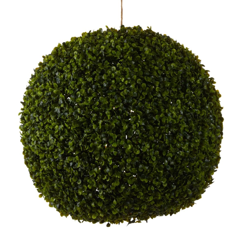 Mica Decorations Kunstpflanze Boxwood ball Grün Kunststoff H45xB45xL45cm style exotic Grün Pvc - Polyvinlychlorid