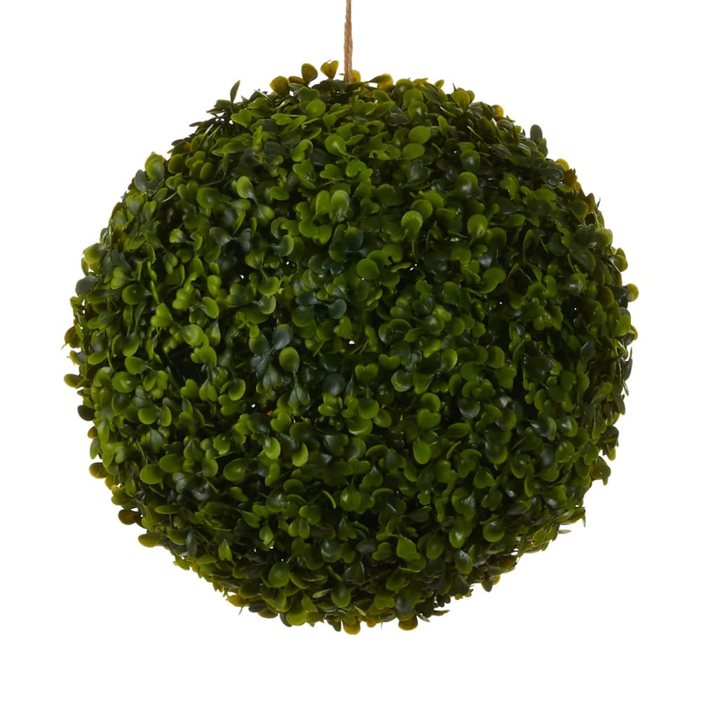 Pianta artificiale boxwood ball verde h28xb28xl28cm - Modello Esotico - Verde - PVC - Cloruro di polivinile