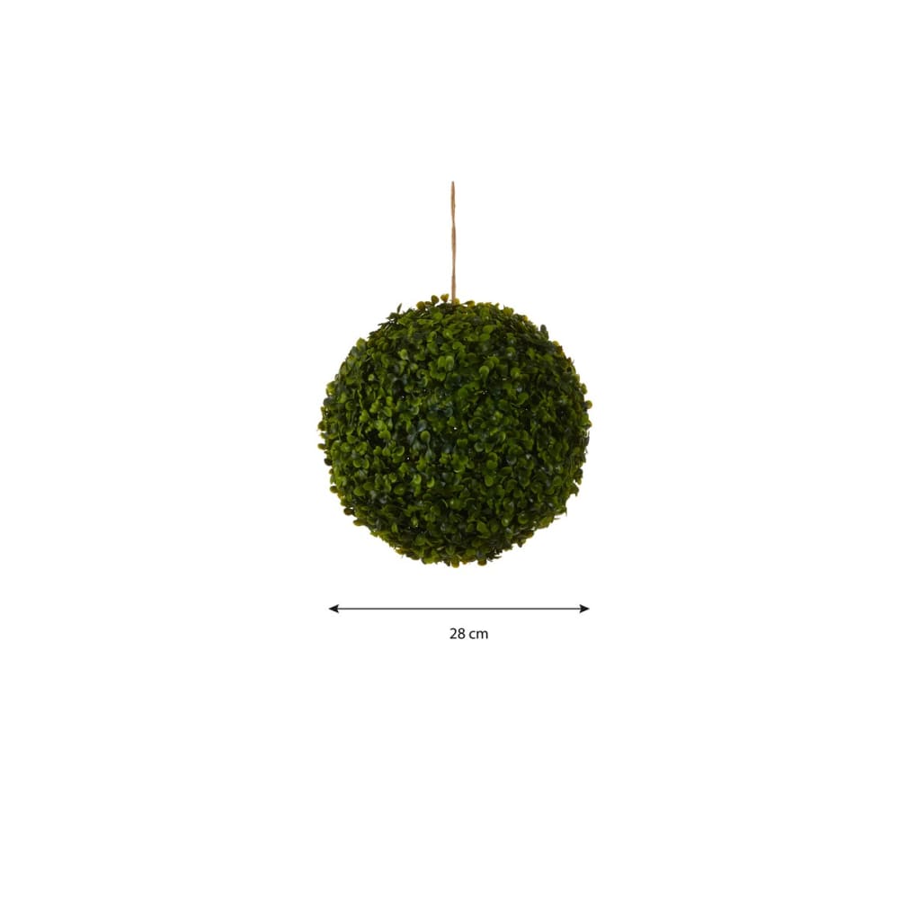 Planta artificial boxwood ball verde h28xb28xl28cm - Maisons du Monde
