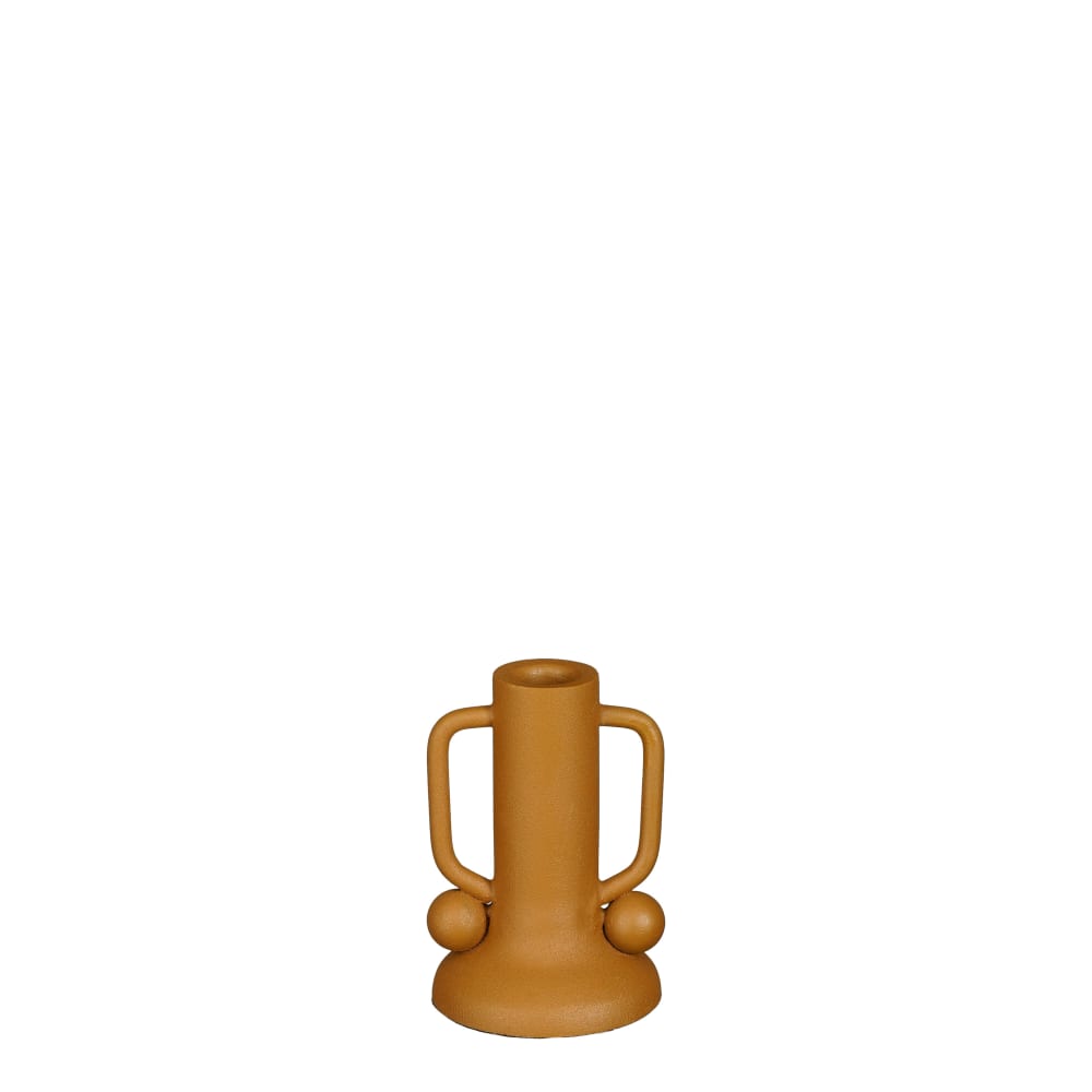 Chandelier marron clair fer h12xl8xl8cm