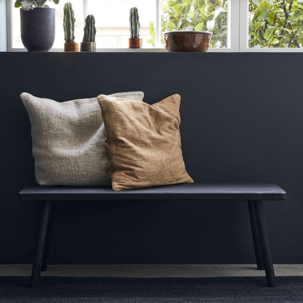 Bans en bois noir Nadi House Doctor - Maisons du Monde