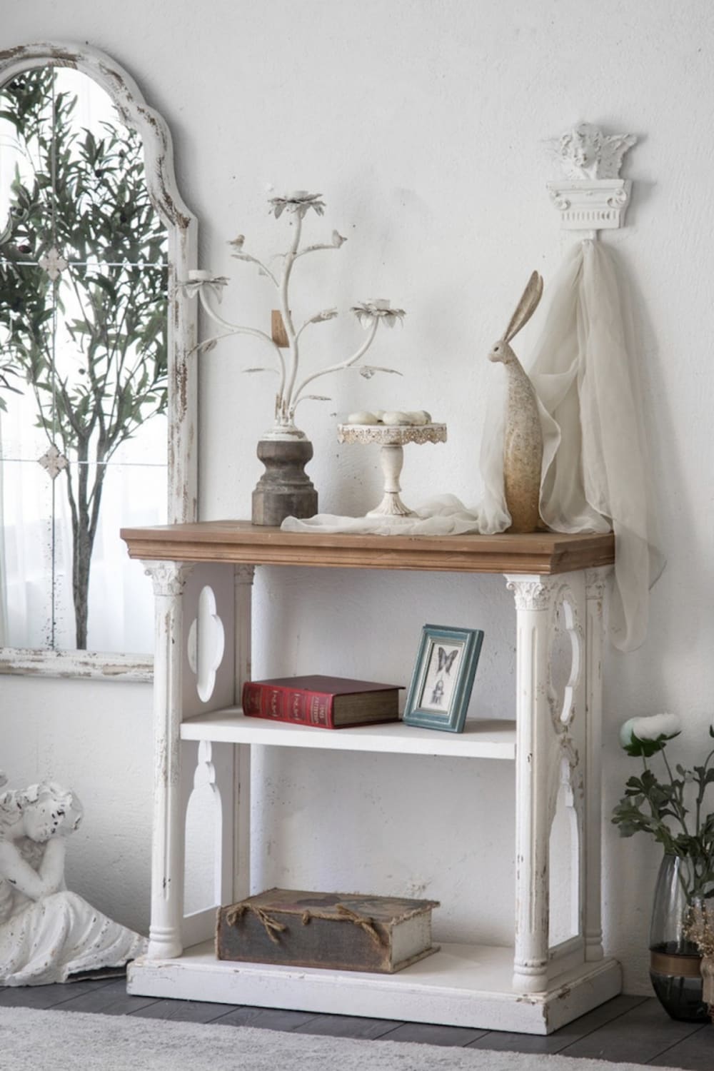 Patinierte Holzkonsole mit Bohème-Stil - Maisons Du Monde