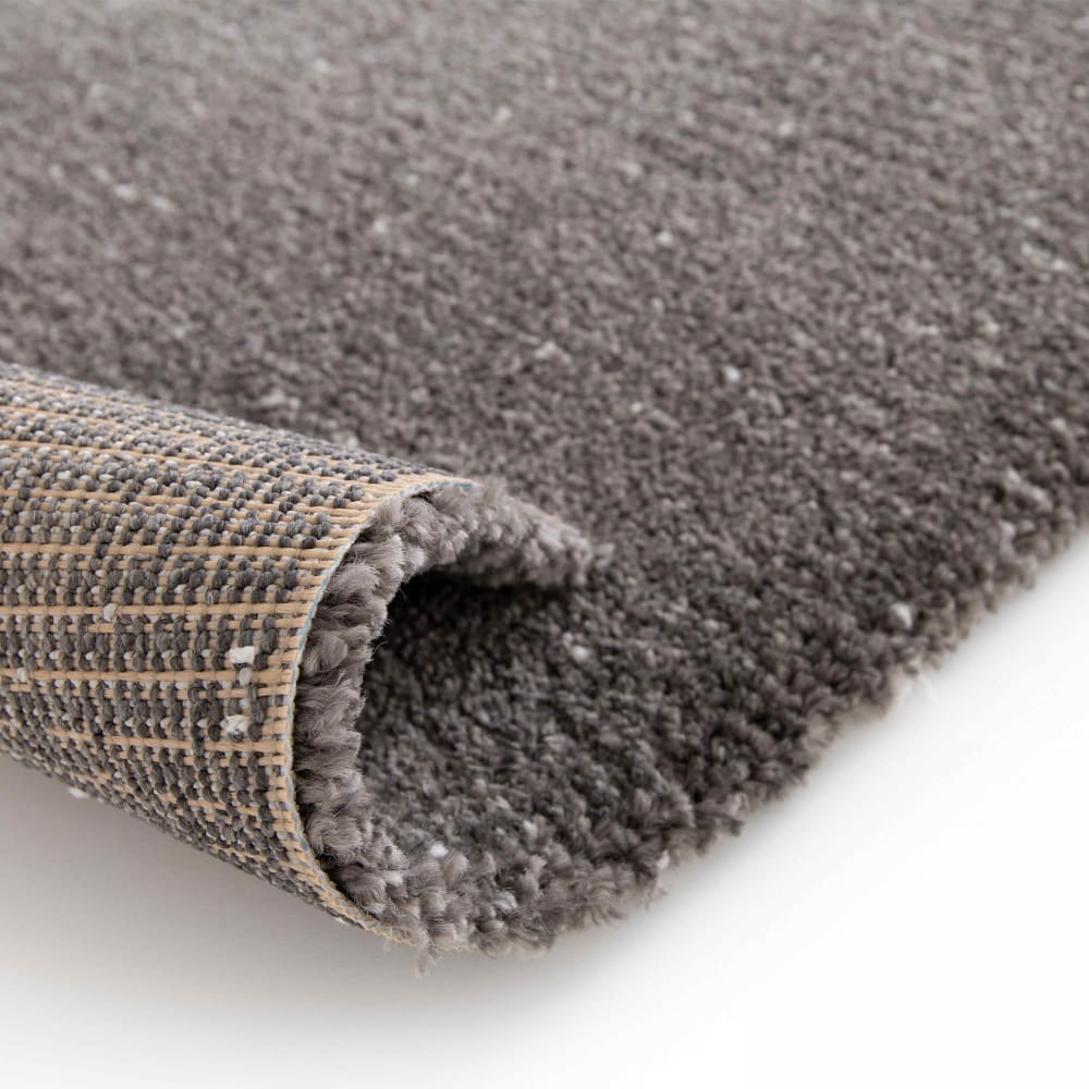 Tapis rectangulaire en polypropylène gris anthracite 120 x 170 cm — vue 4