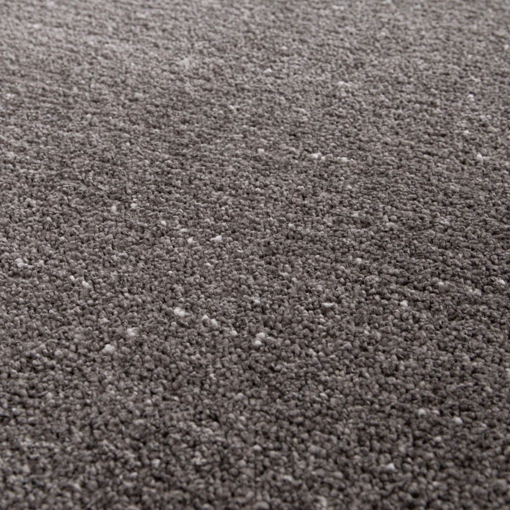 Tapis rectangulaire en polypropylène gris anthracite 160 x 230 cm