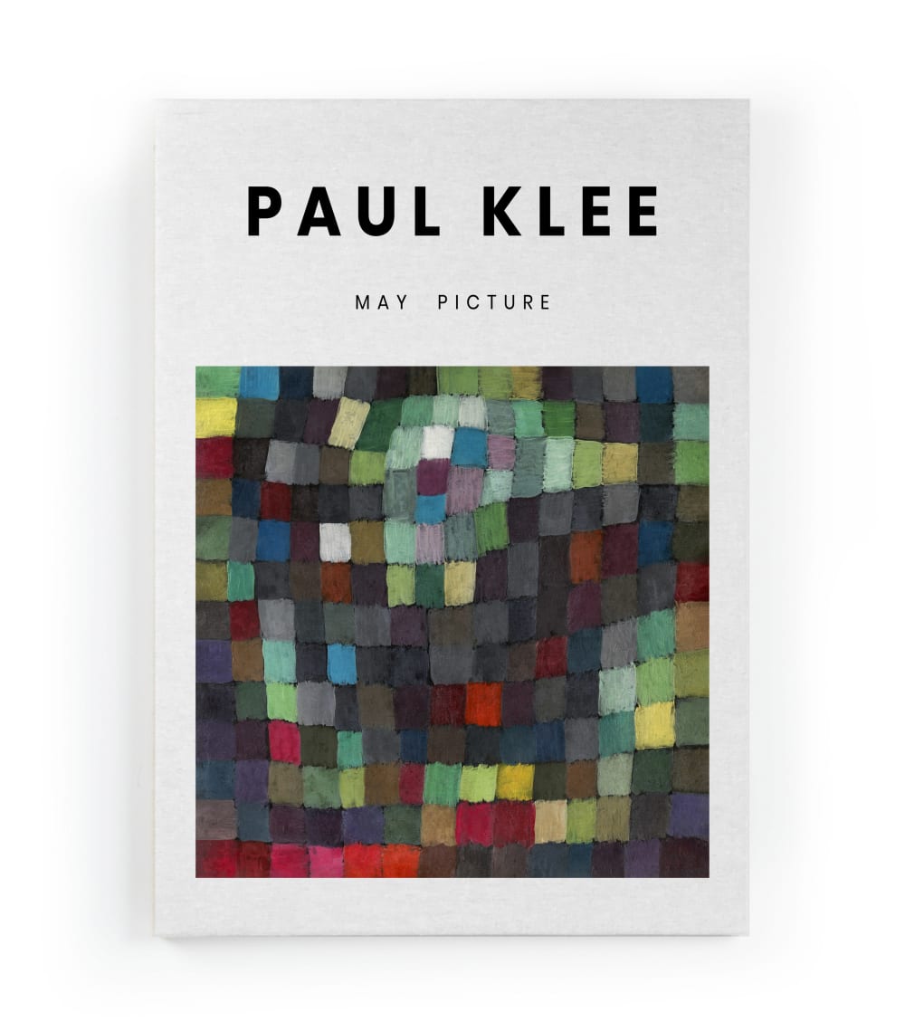 Surdic Peinture sur toile 60x40 imprimé Mai style contemporain Multicolore Pes - Polyester