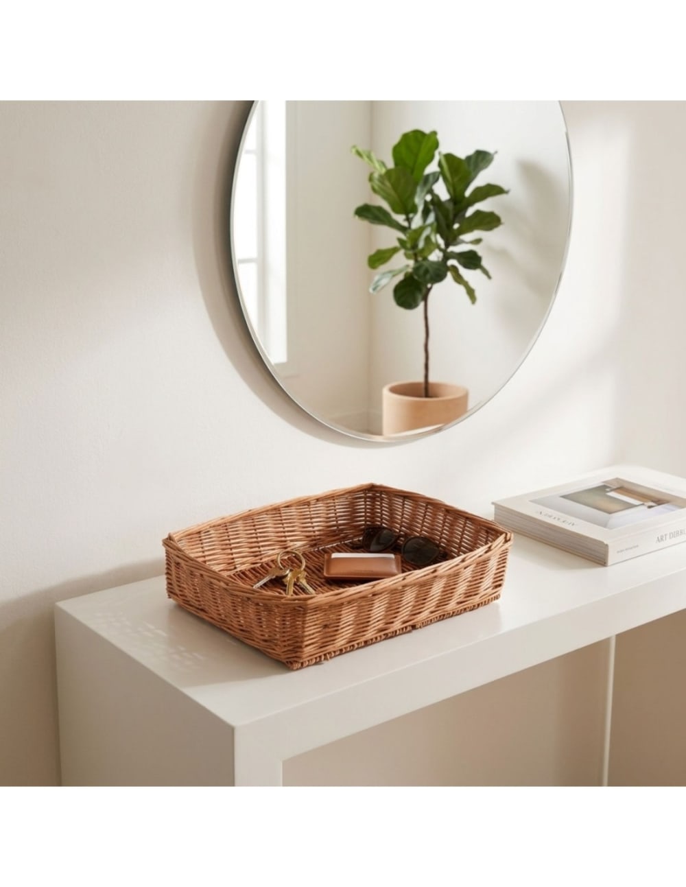 Panier banneton en osier l - Maisons du Monde
