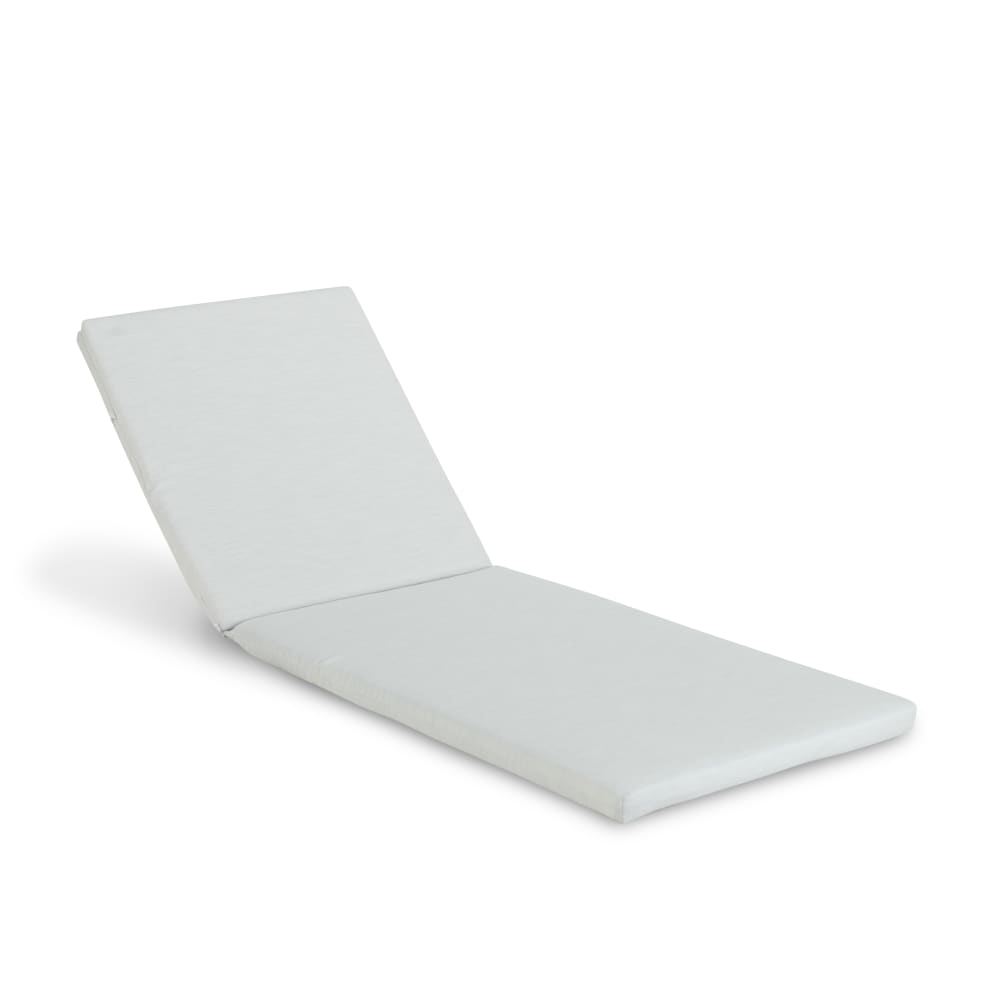 Coussin de bain de soleil gris clair