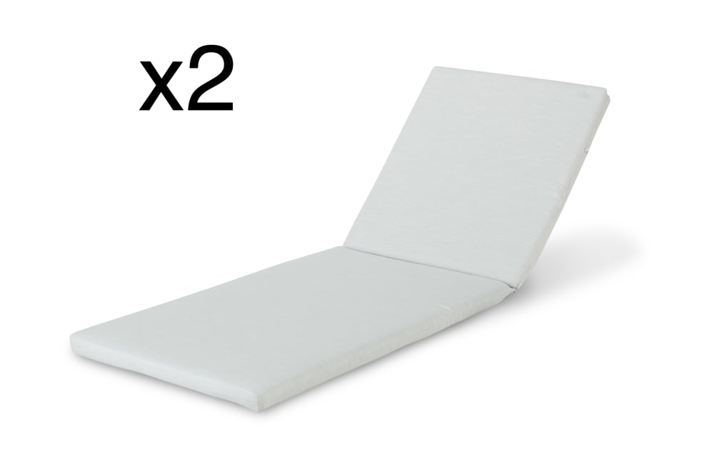 Pack 2 coussins de bain de soleil gris clair - Maisons du Monde