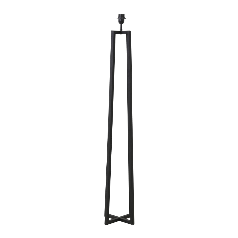 Lampadaire noir métal 25x25x130cm - Maisons du Monde