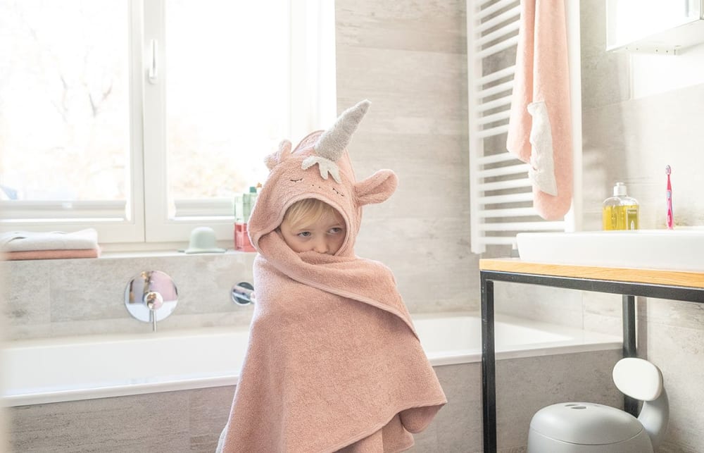 Kapuzenhandtuch Einhorn 100x100 - Maisons Du Monde