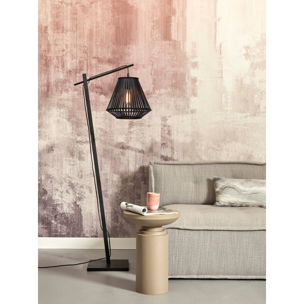 Lampadaire bambou brun 57x30x150cm - Maisons du Monde