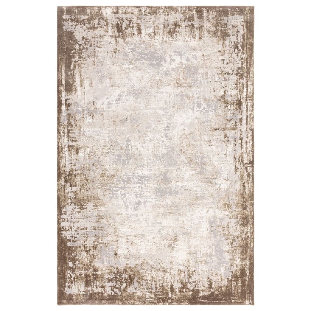 Tapis de salon moderne beige 120x170 cm