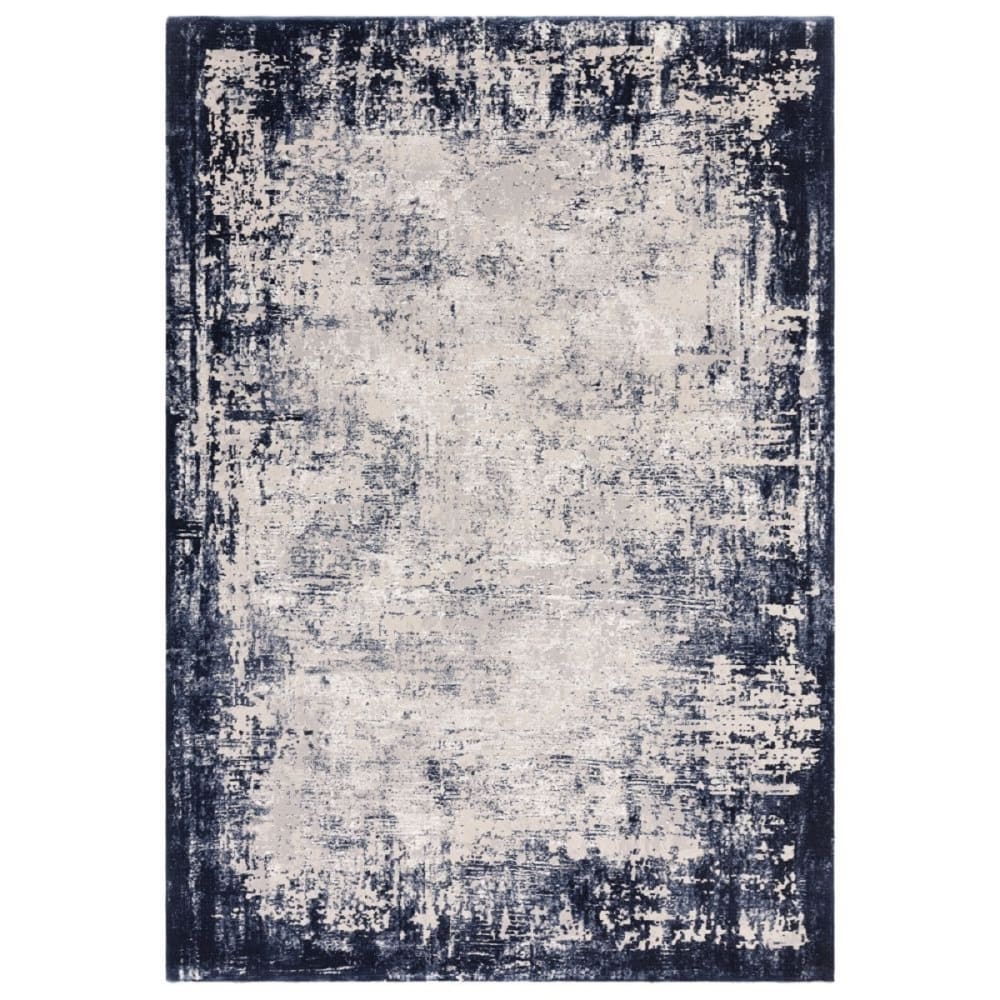 Tapis de salon moderne bleu 160x230 cm