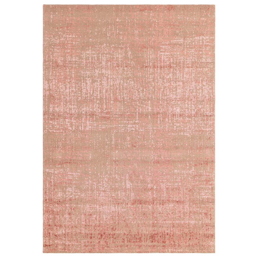 Tapis de salon en laine rose 120x170 cm - Maisons du Monde