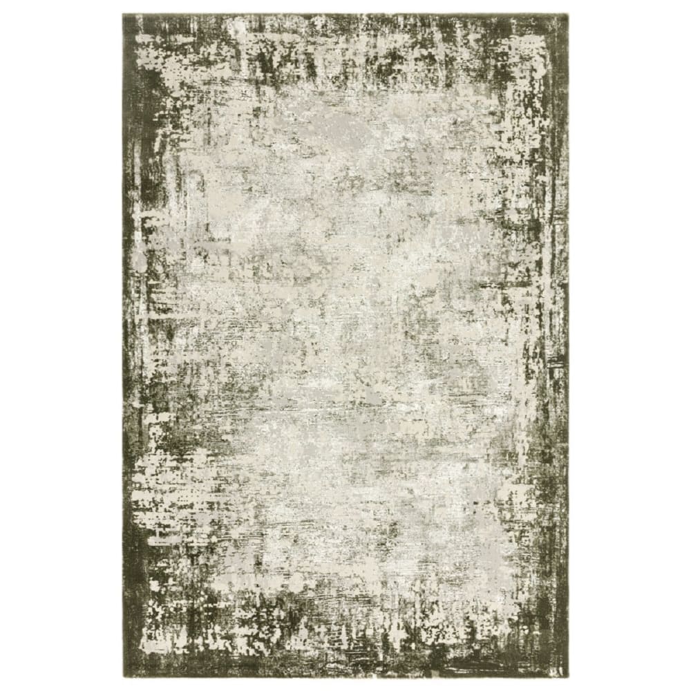Tapis de salon moderne vert 120x170 cm