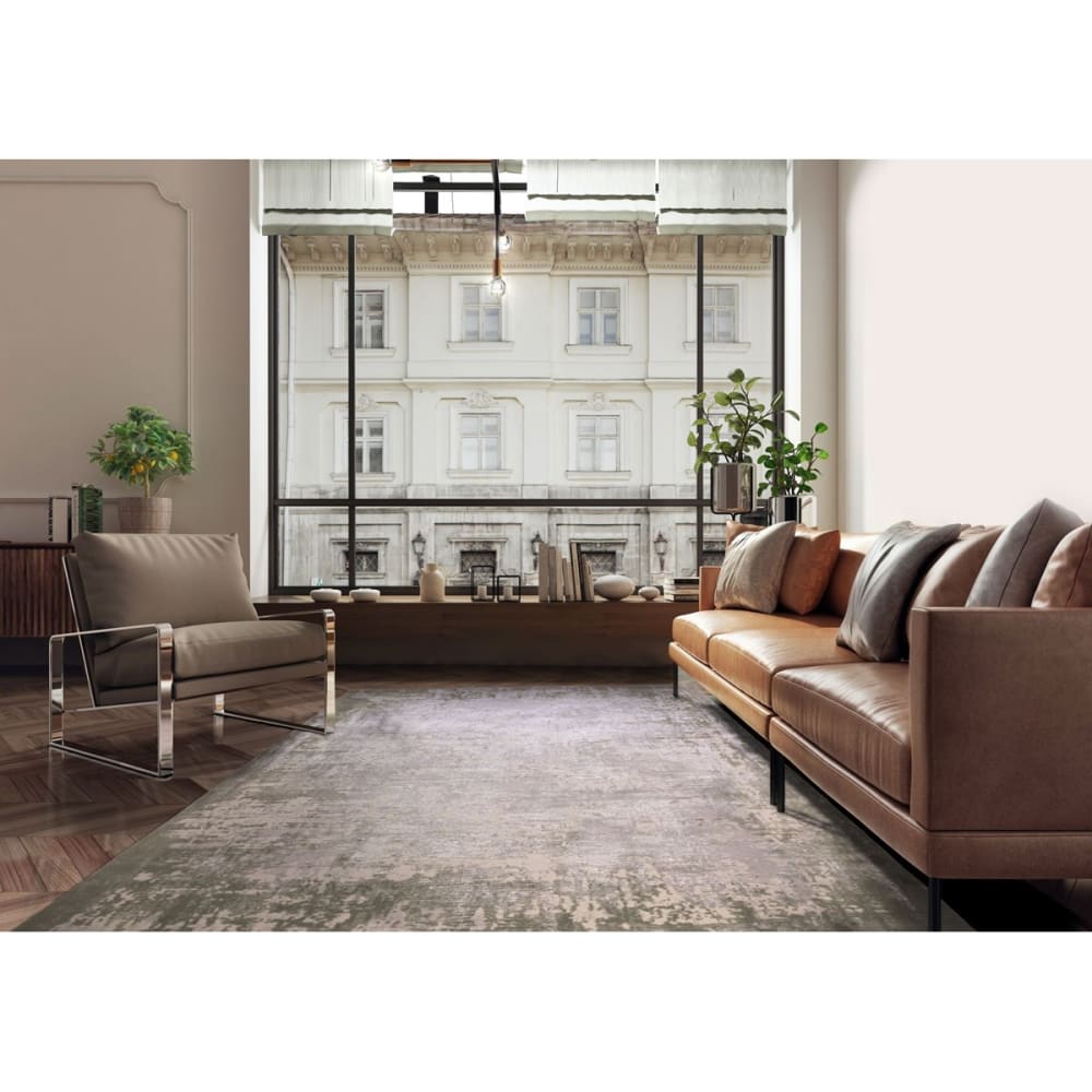 Tapis de salon moderne vert 120x170 cm - Maisons du Monde