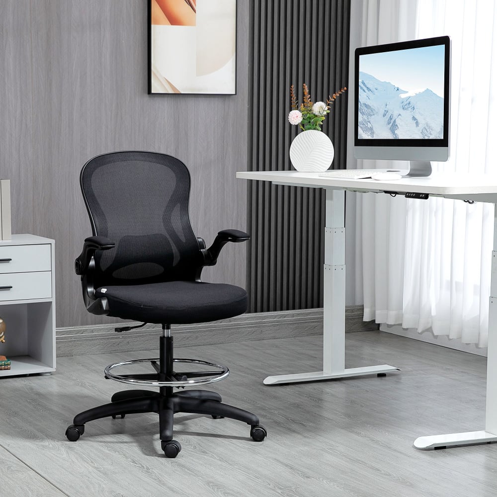 Silla de escritorio 59x65x122 cm negro - Maisons du Monde