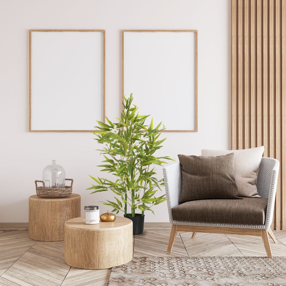 Planta artificial 15x15x90 cm verde - Maisons du Monde