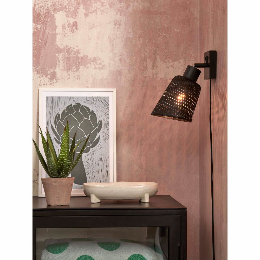 Applique bambou noir, h. 22cm — vue 3