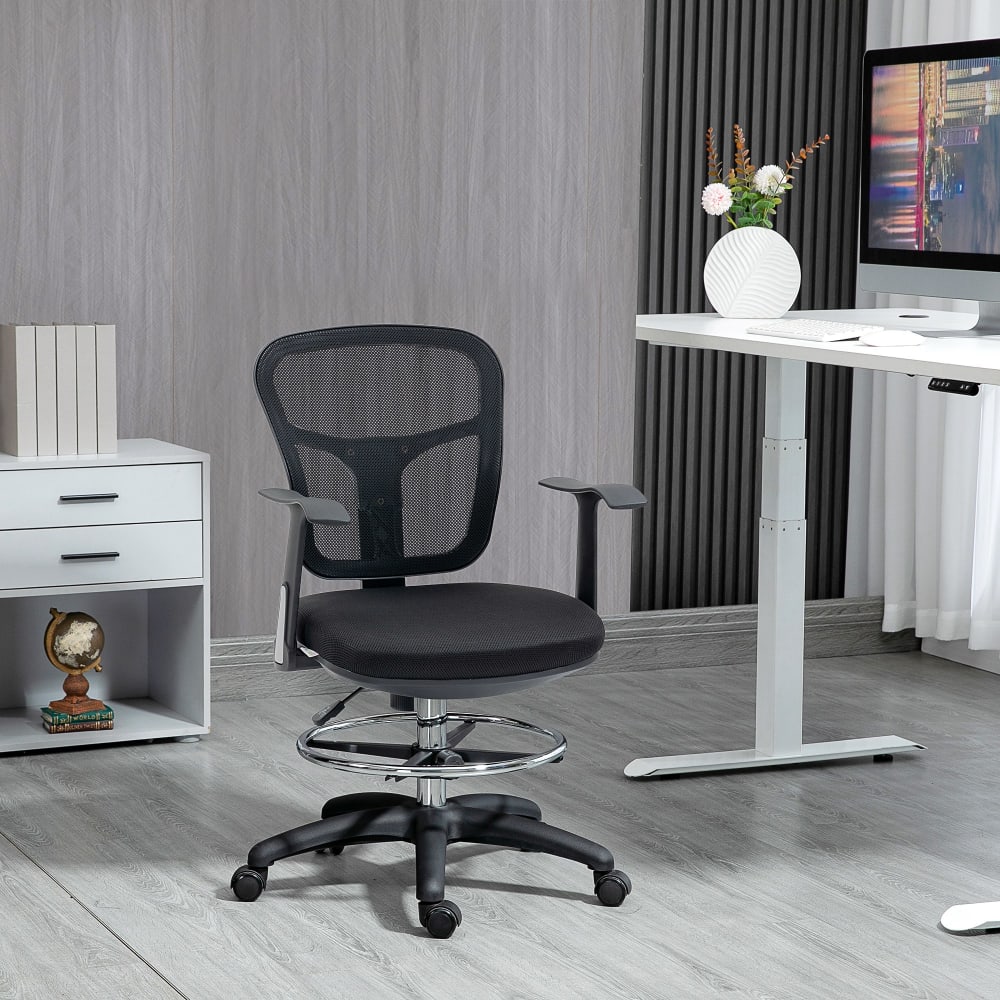 Silla de escritorio 59x59x115 cm negro - Maisons du Monde