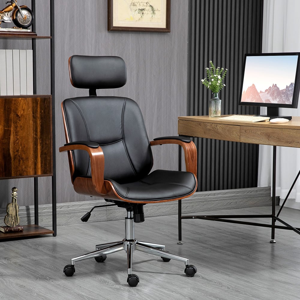 Silla de oficina 63x62x120 cm negro - Maisons du Monde