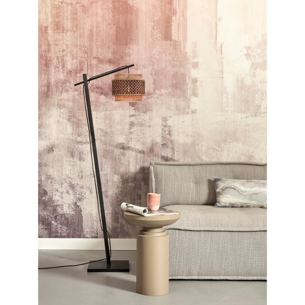 Lampadaire bambou brun ø25cm — vue 3