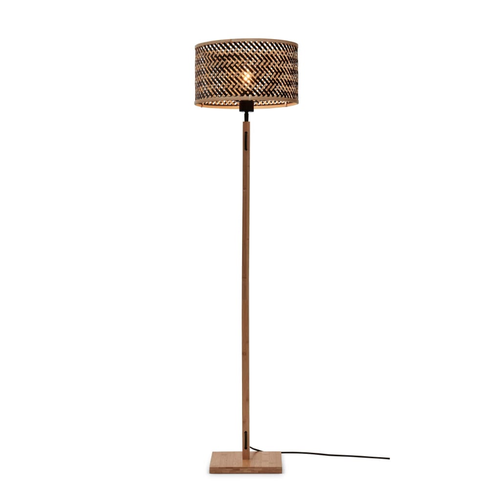 Good & Mojo Stehleuchte aus Bambus, braun, Ø32cm style modern - Bambus