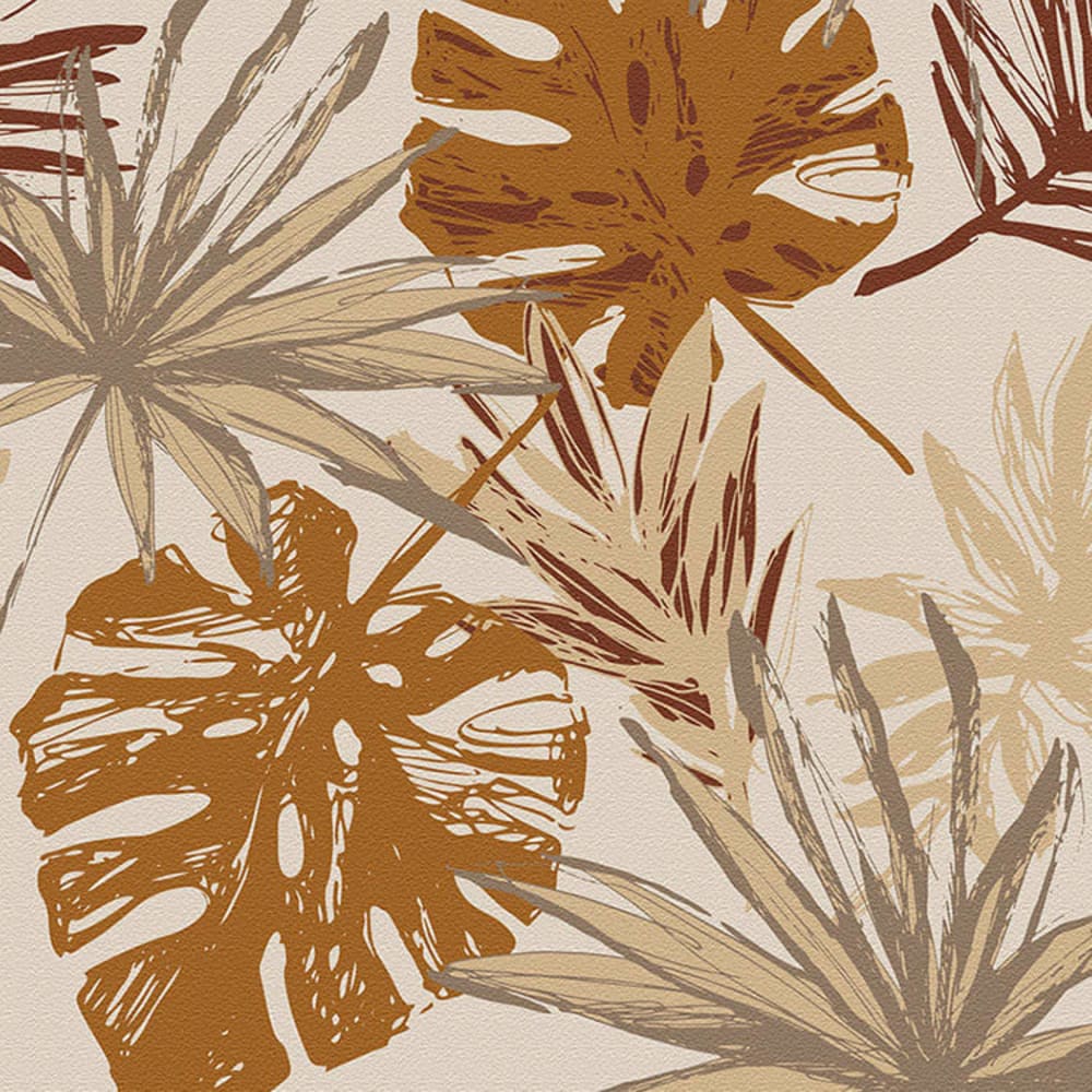 Papel pintado autoadhesivo hojas estampadas 65x260cm - Maisons du Monde