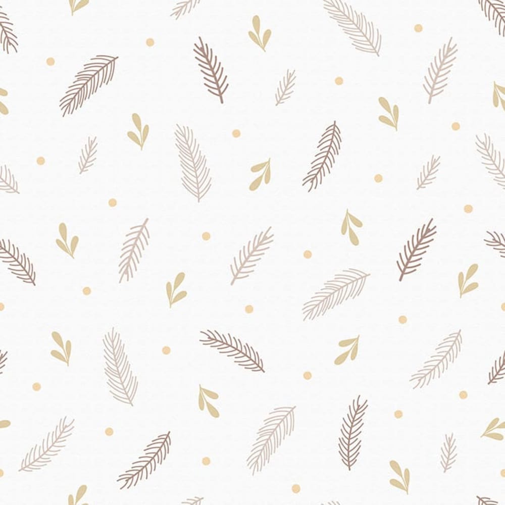 Papel pintado autoadhesivo hojitas 65x260cm - Maisons du Monde
