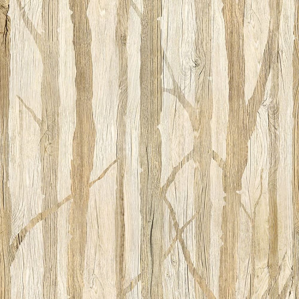 Papel pintado autoadhesivo bosque beige 65x260cm - Maisons du Monde