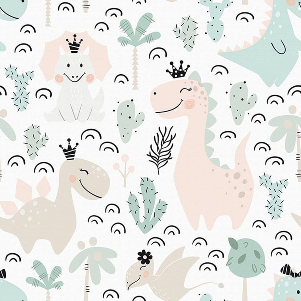 Papel pintado autoadhesivo dinosaurios 65x300cm - Maisons du Monde